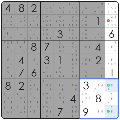 locked candidate sudoku